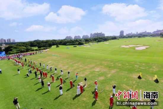 卓越球車助力海口觀瀾湖球場舉辦高爾夫超級聯賽總決賽